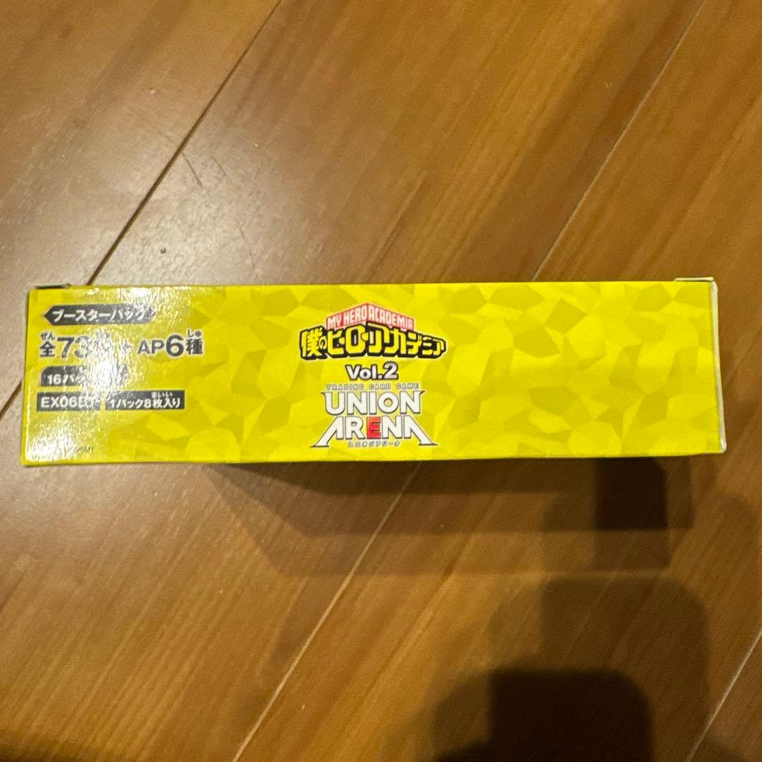 僕のヒーローアカデミア Vol.2 ユニオンアリーナ　1BOX