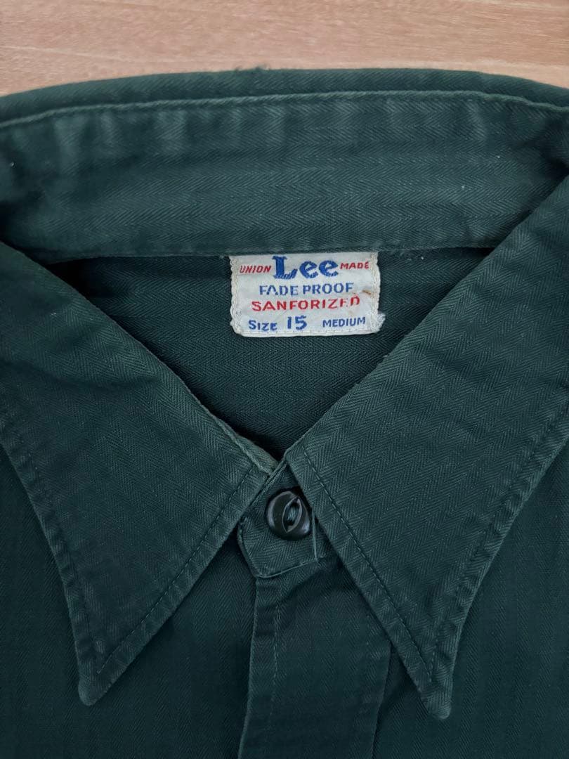 40s 斜めLee ヴィンテージシャツ