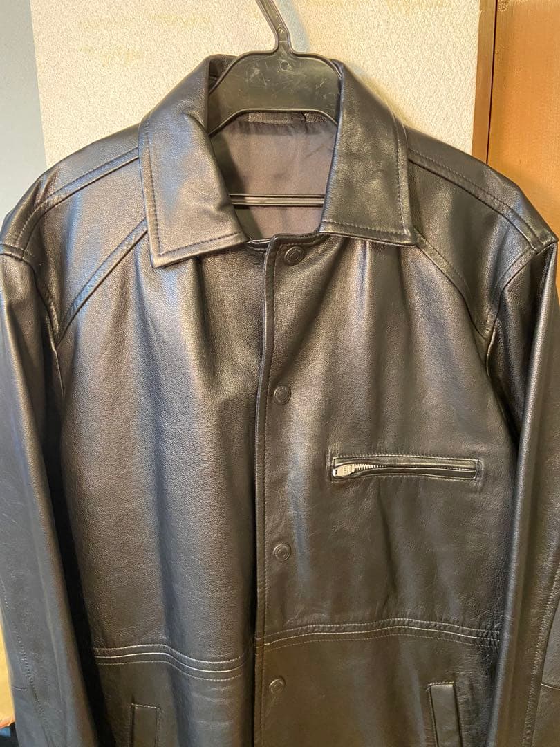 シンプルライフ(レナウン) 新品　　革ジャン最安値