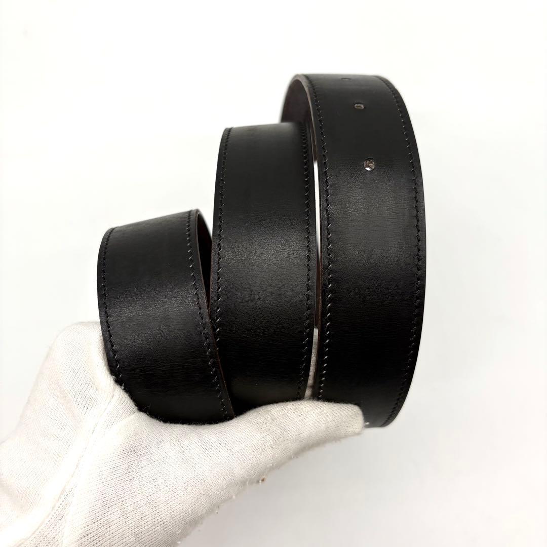 【極美品】エルメス ベルトバックル コンスタンス　リバーシブルベルト ⬜︎R 90