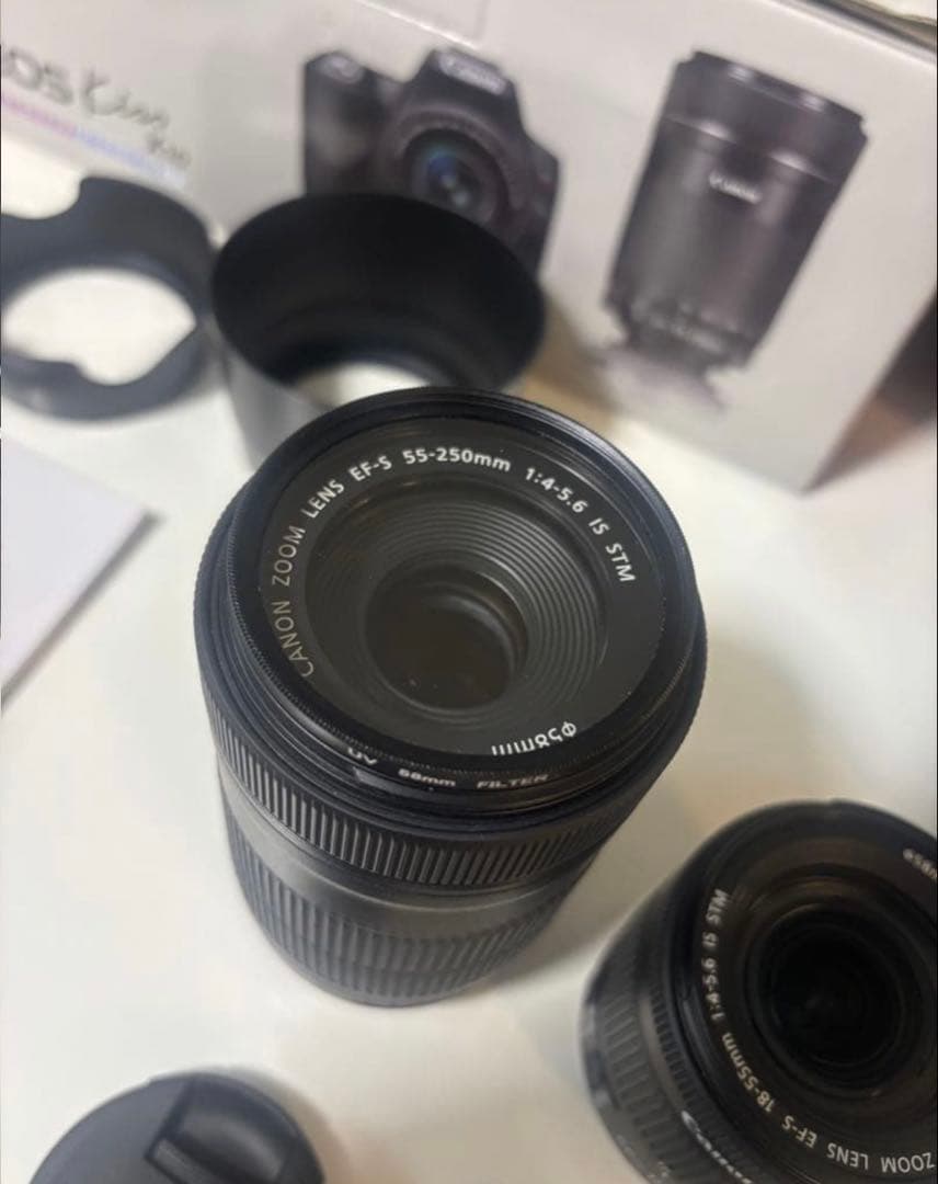 超美品 【Canon EOS Kiss X10 ダブルズームキット】