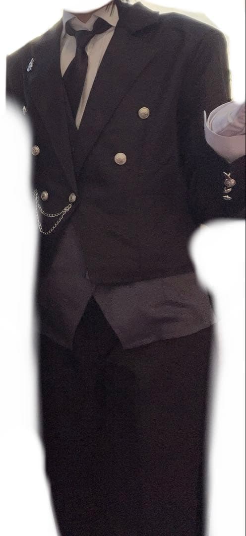 黒執事 セバスチャン コスプレ ウィッグ付き