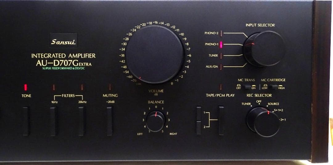 SANSUI AU-D707G EXTRA プリメインアンプ