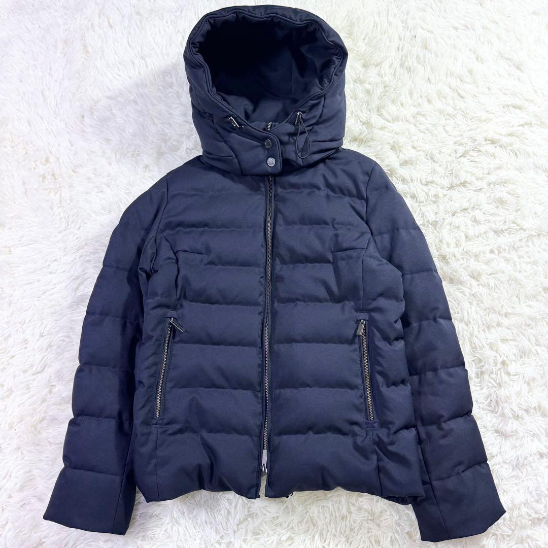 専用 美品　西川ダウン　ナノユニバース　別注　ダウン　ネイビー　40　Lサイズ