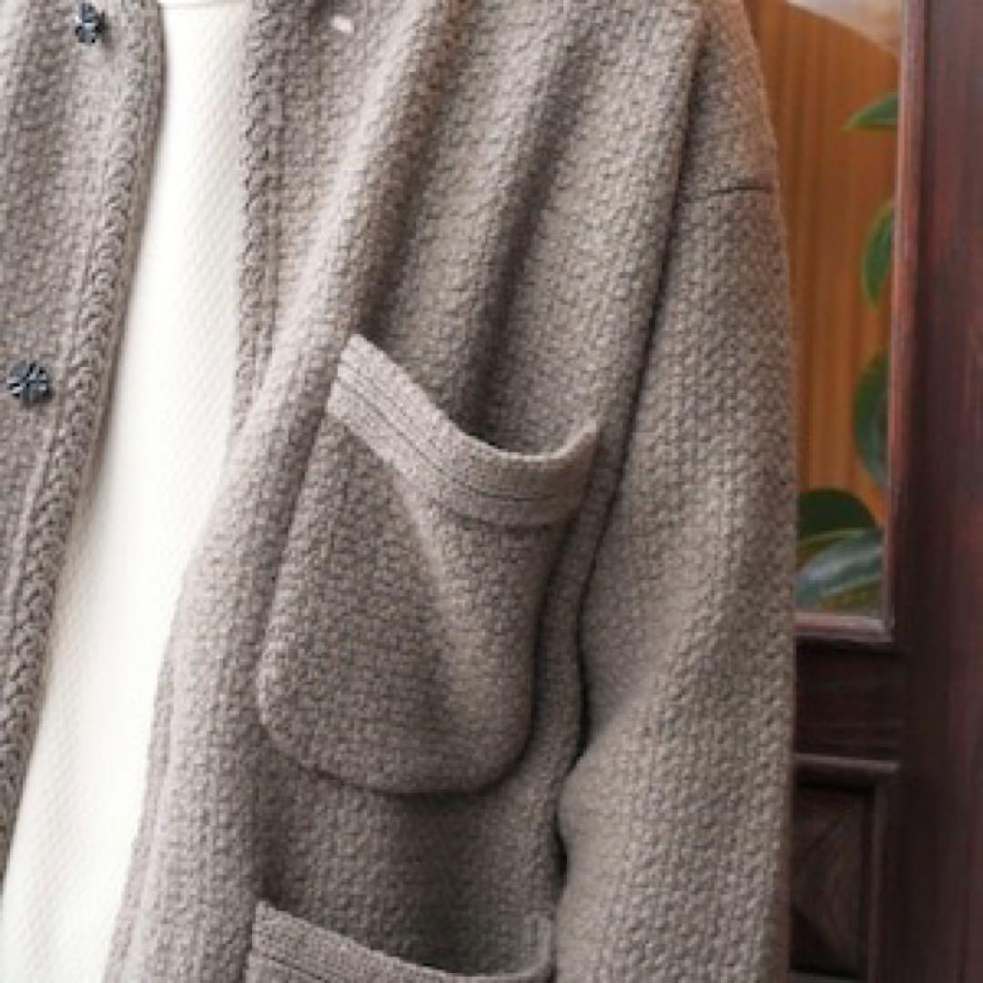 ジャケット・アウター Olde H & Daughter25AW SLUB CASHMERE JK