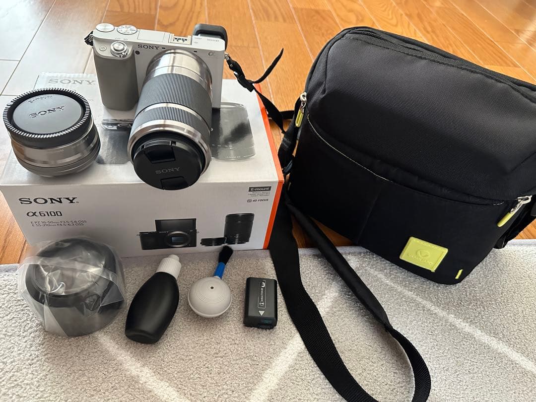一眼レフカメラ　SONY α6100 ホワイト