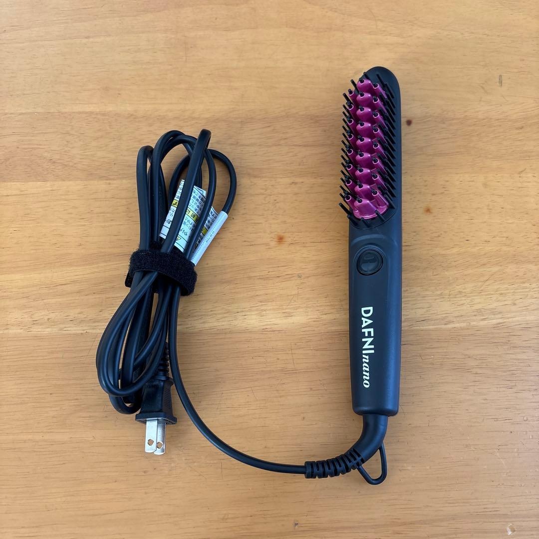 ヤーマン ダフニナノ ブラシ型ヘアアイロン