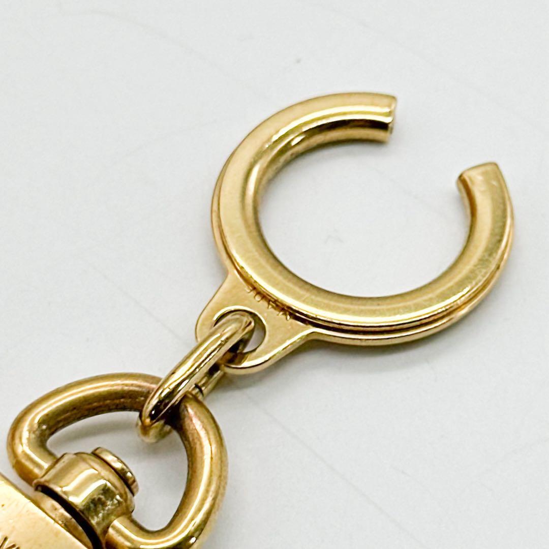 ルイヴィトン アノクレ バッグチャーム キーホルダー キーリング ゴールド