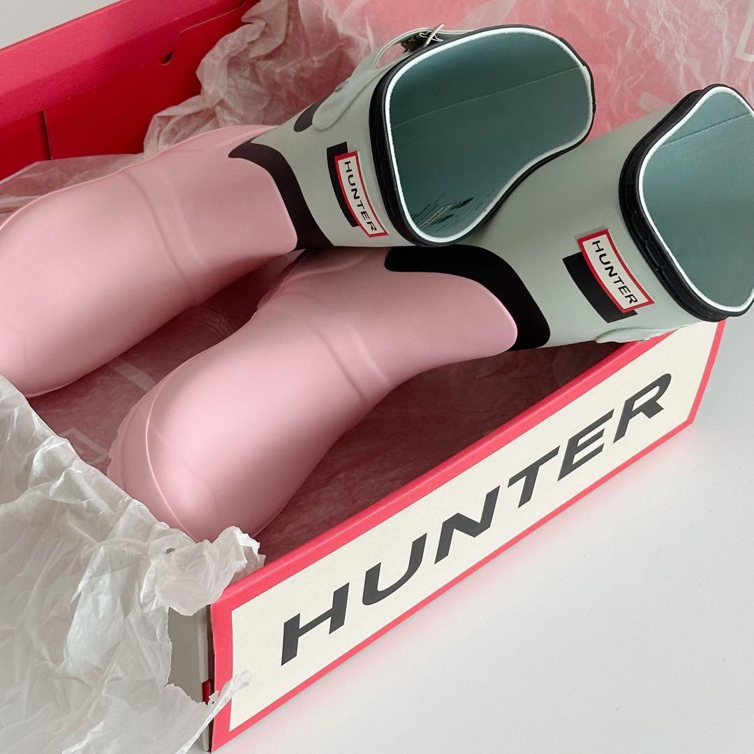 【新品未使用】HUNTER レインブーツ