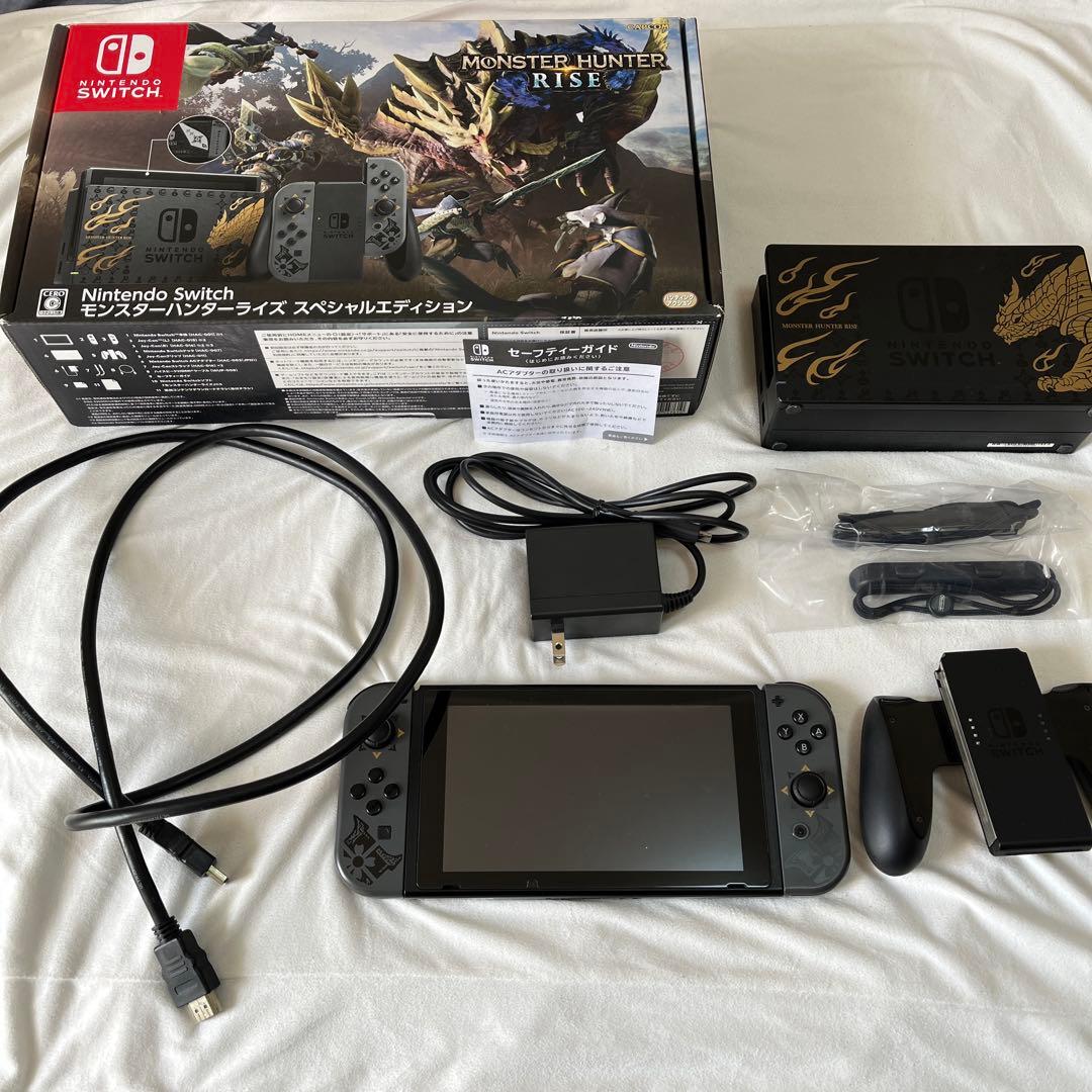 【Nintendo Switch モンスターハンターライズ仕様　本体】