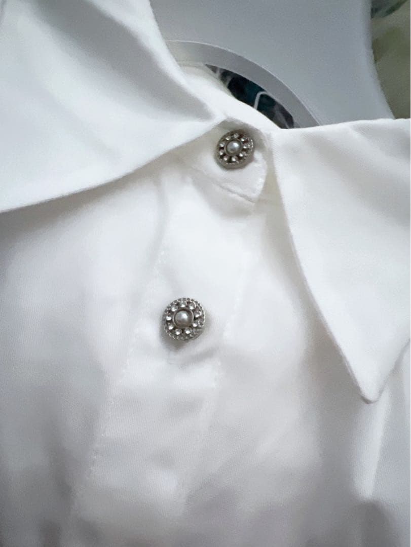 トップス Acka. fur docking shirt