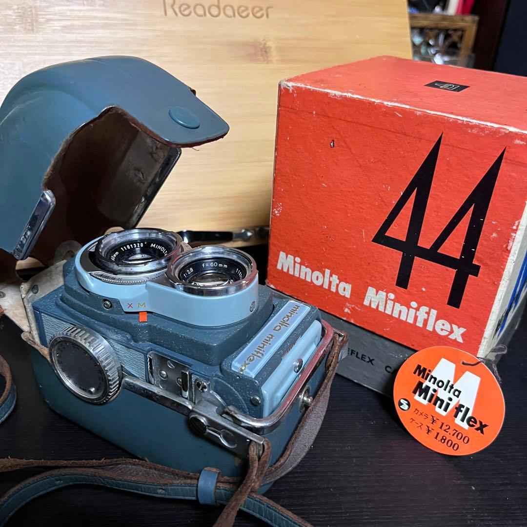 【美品】Minolta Miniflex 二眼レフカメラ