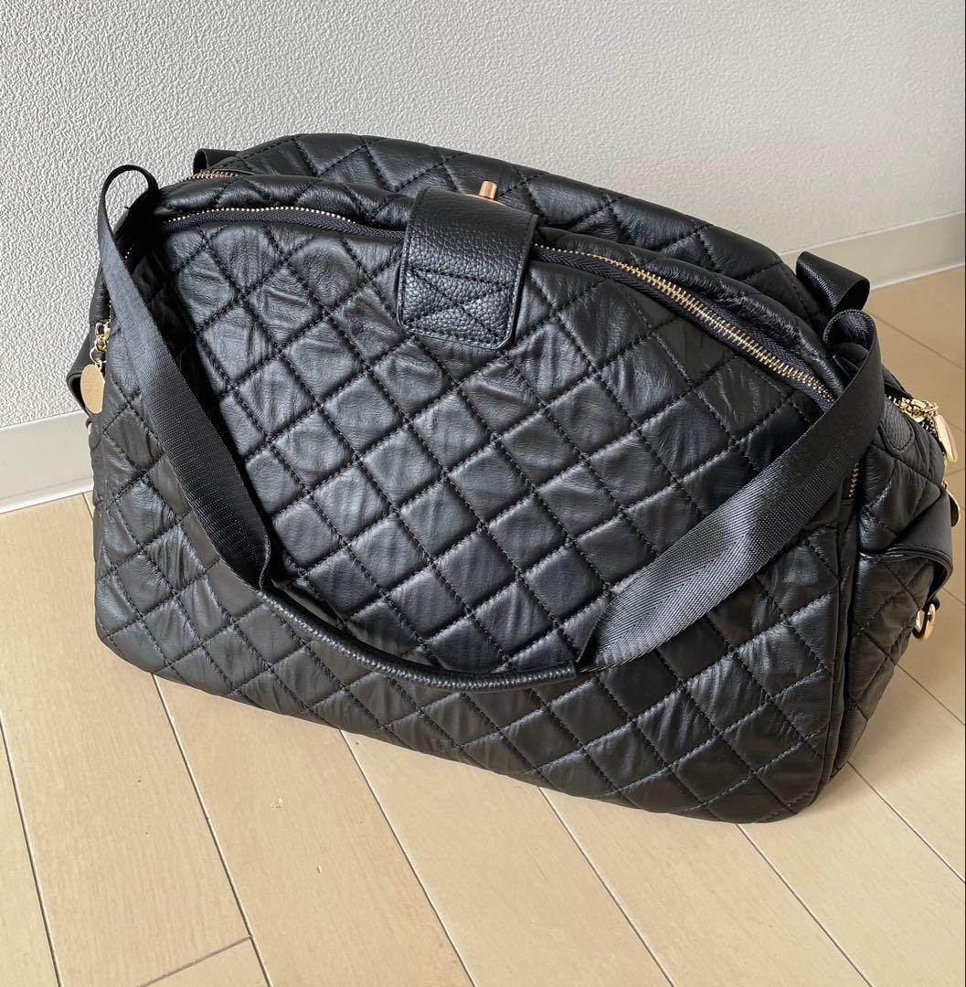 HAYNI ロシェ　キルティングボストンバッグL