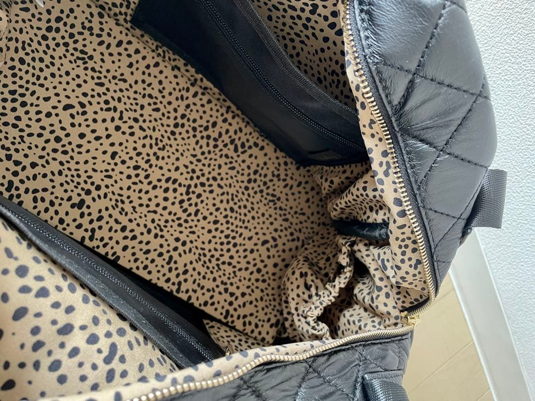 HAYNI ロシェ　キルティングボストンバッグL