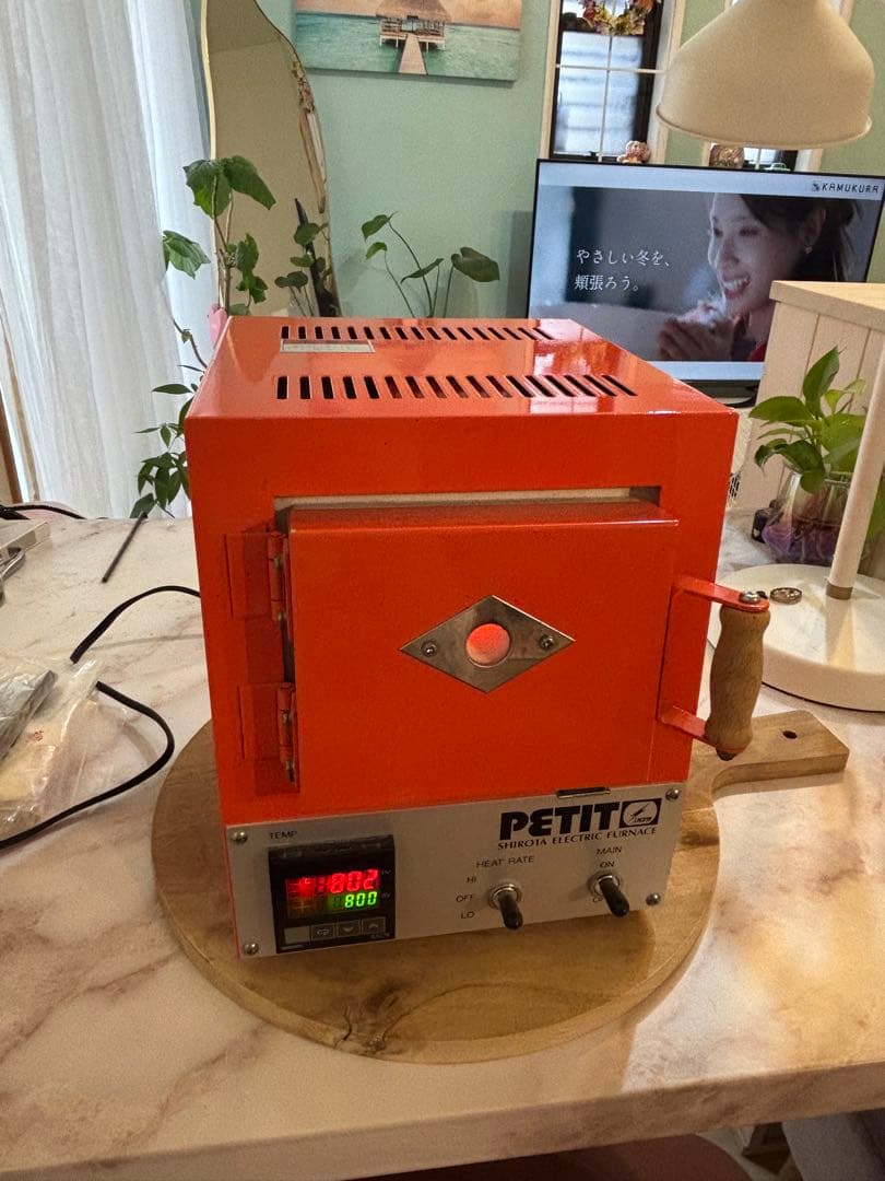 SUPER PETIT 電気炉シロタ アートクレイシルバーアクセサリー