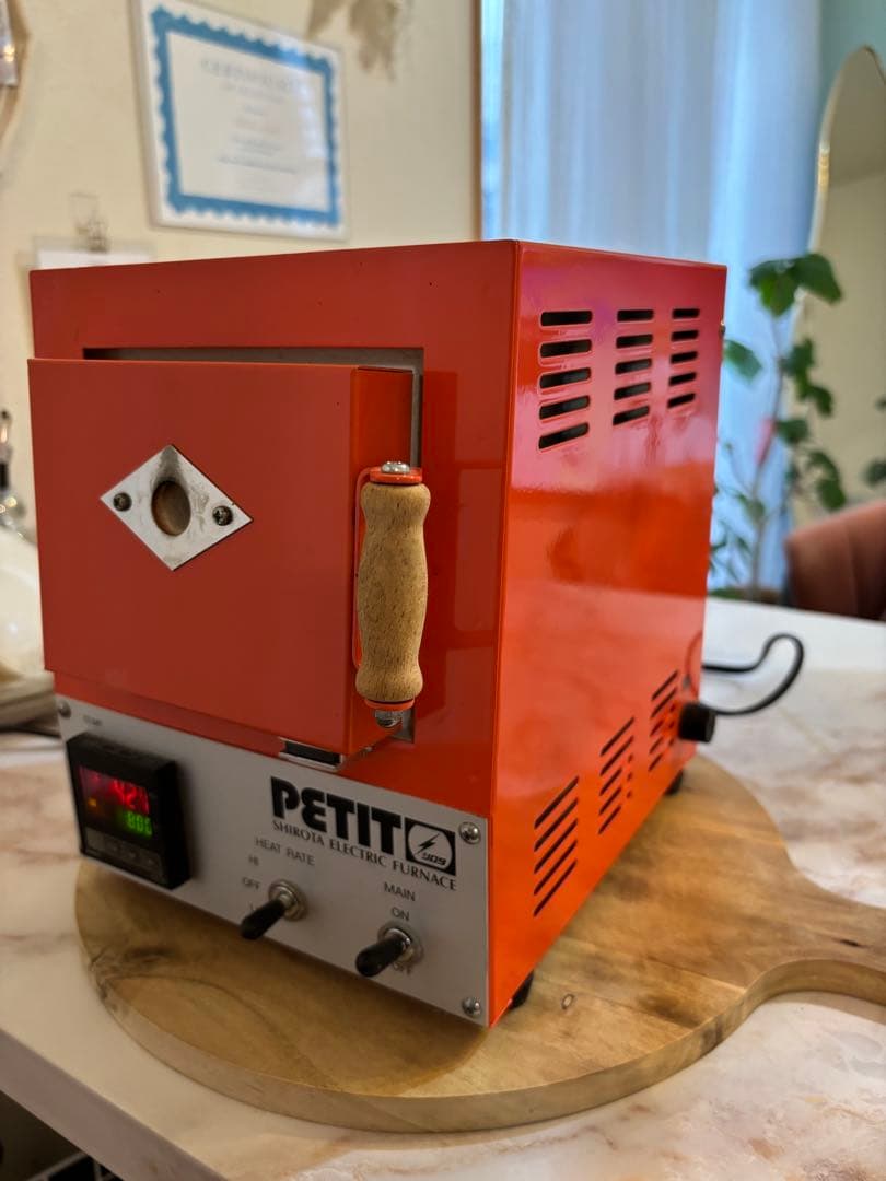 SUPER PETIT 電気炉シロタ アートクレイシルバーアクセサリー