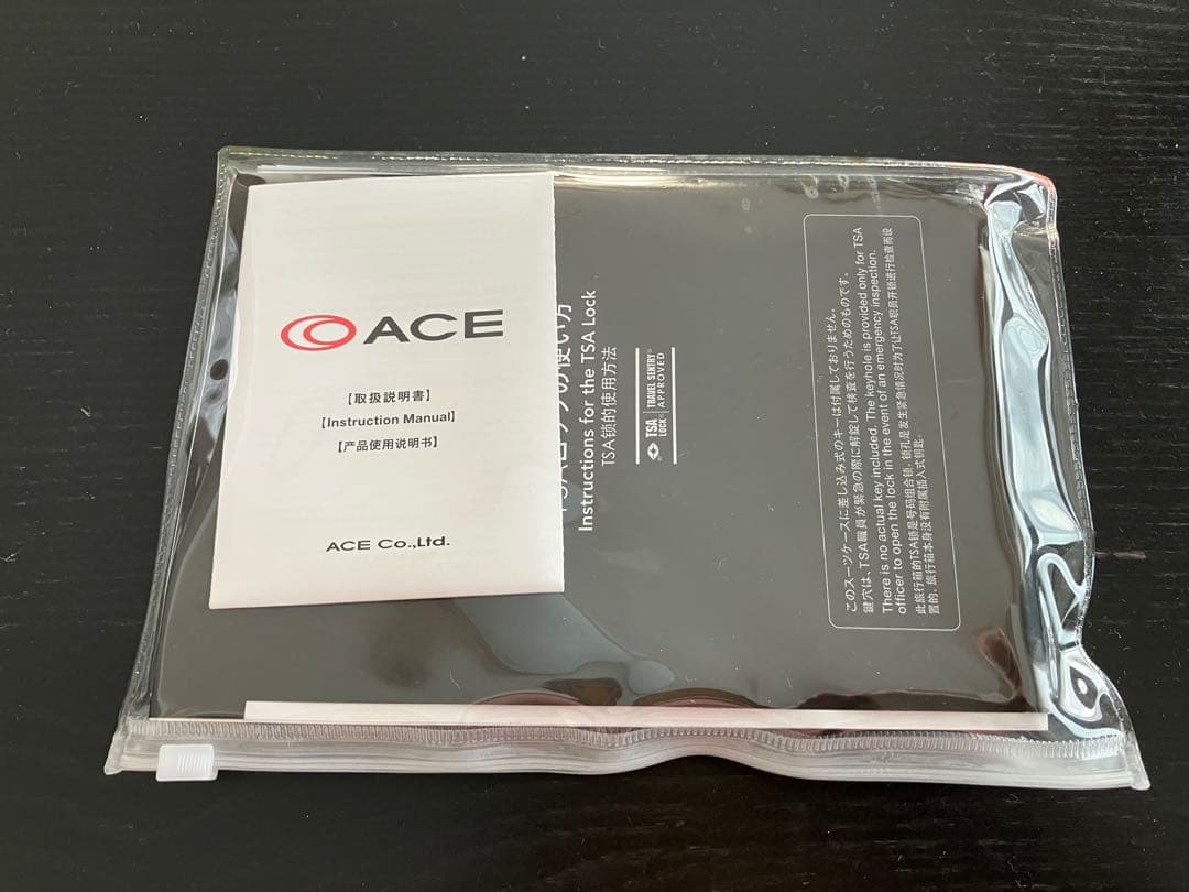 ace製　プーさんスーツケース