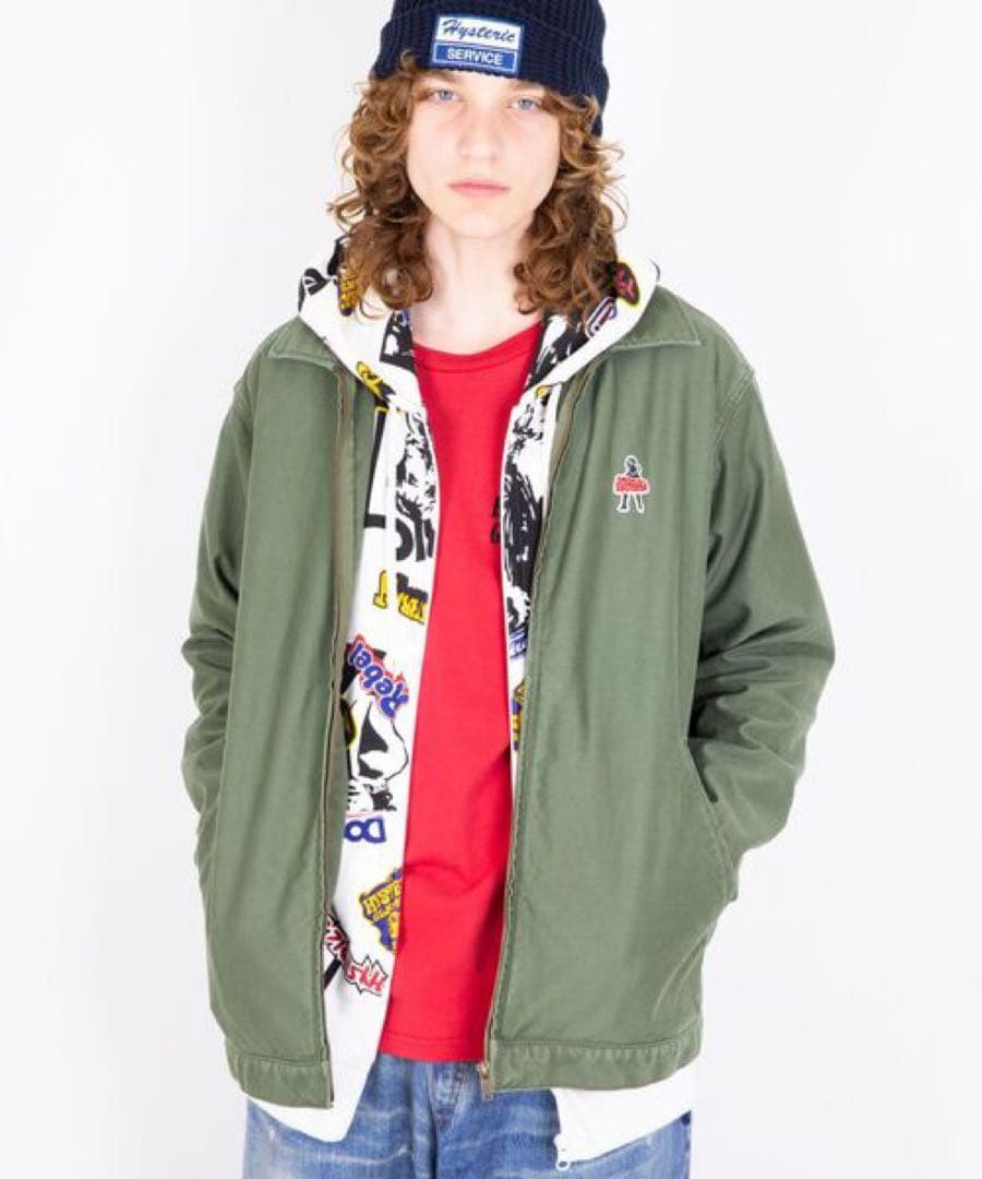 VIXEN GIRLワッペン ユーティリティジャケット