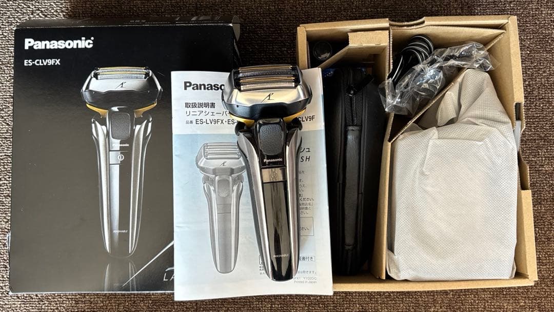 Panasonic ラムダッシュPRO ES-CLV9FX 洗浄機付き