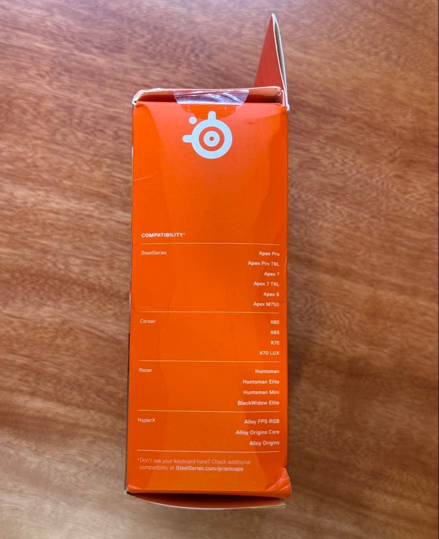 steel series APEX PRO TK(US) + 純正白キーキャップ