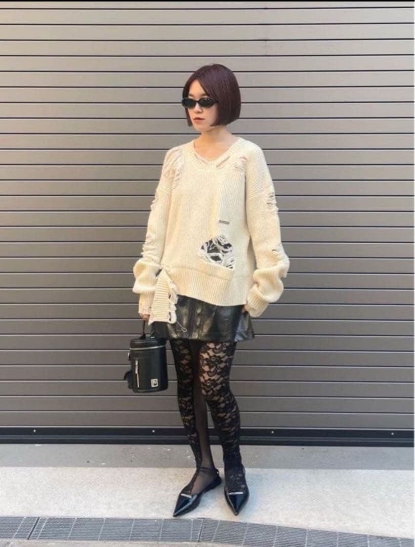 新品PRANKPROJECT HardCrashedKnit Pullover