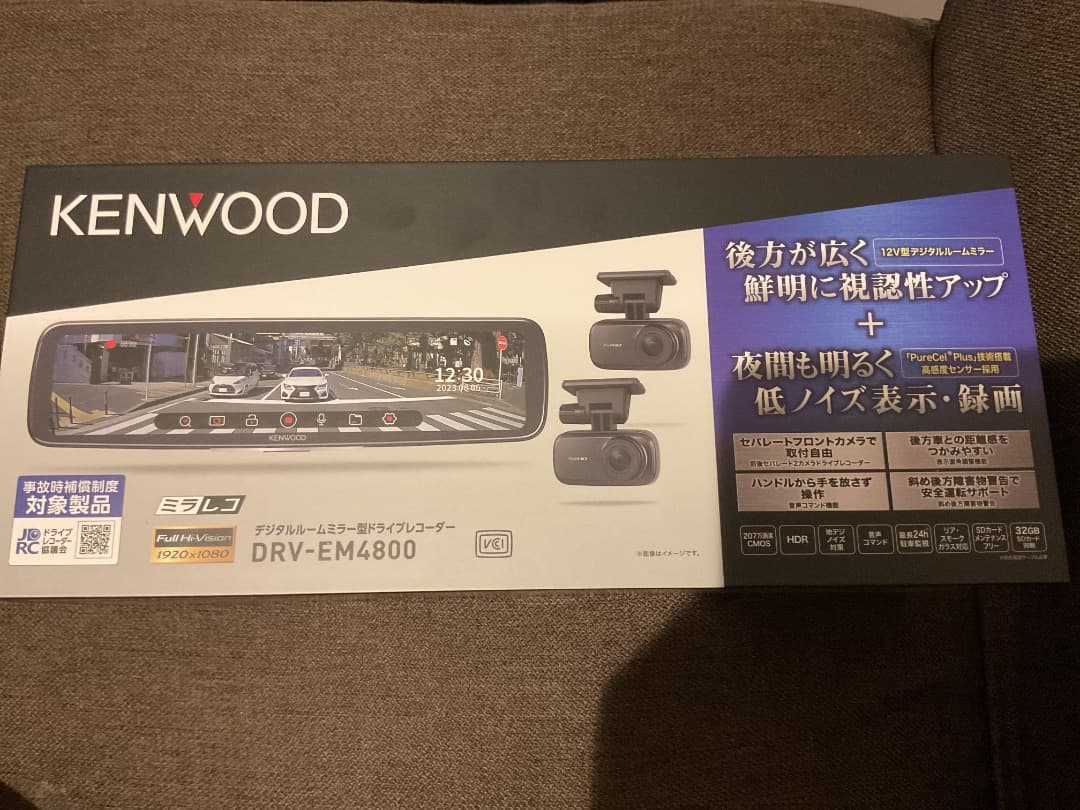 KENWOOD DRV-EM4800 未使用ドライブレコーダー