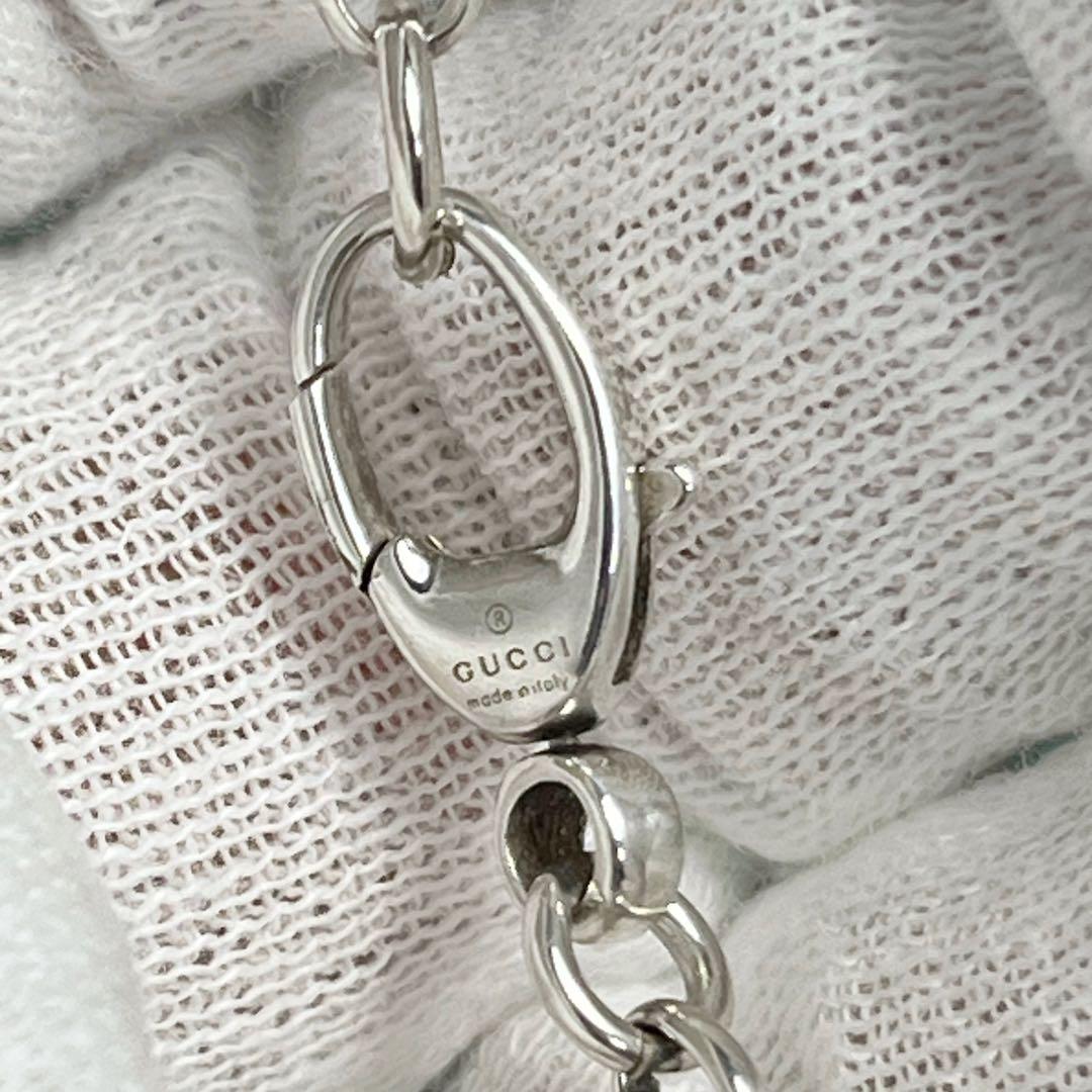 美品　GUCCI 3.2ミリ　シルバー925 チェーンネックレス