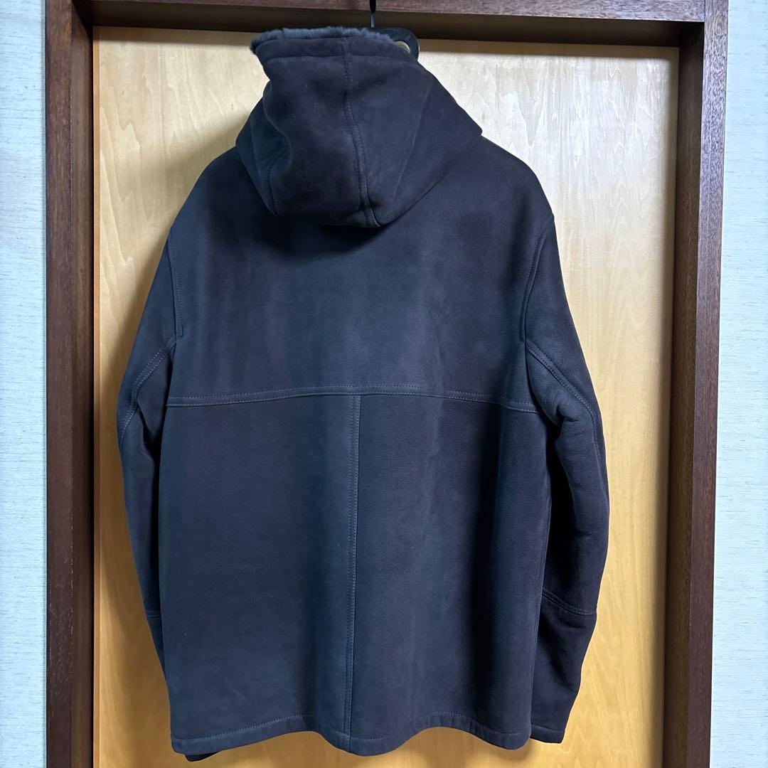 エンメティ　フーデッドムートンジャケット