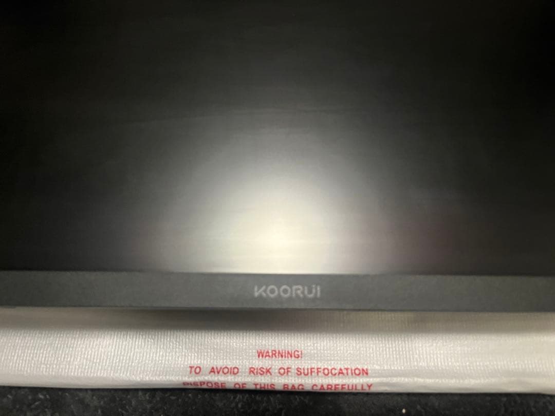 KOORUI 27インチ ゲーミングモニター 27E1QA サブ使用品・状態良好