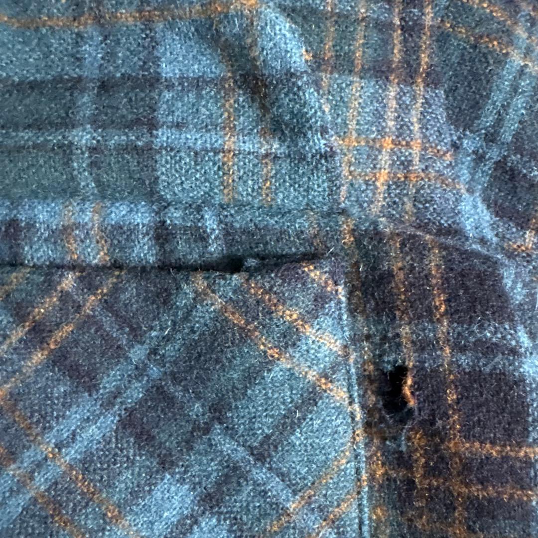 T*K様 PENDLETON USA製 ウールシャツ XL チェック柄 古着