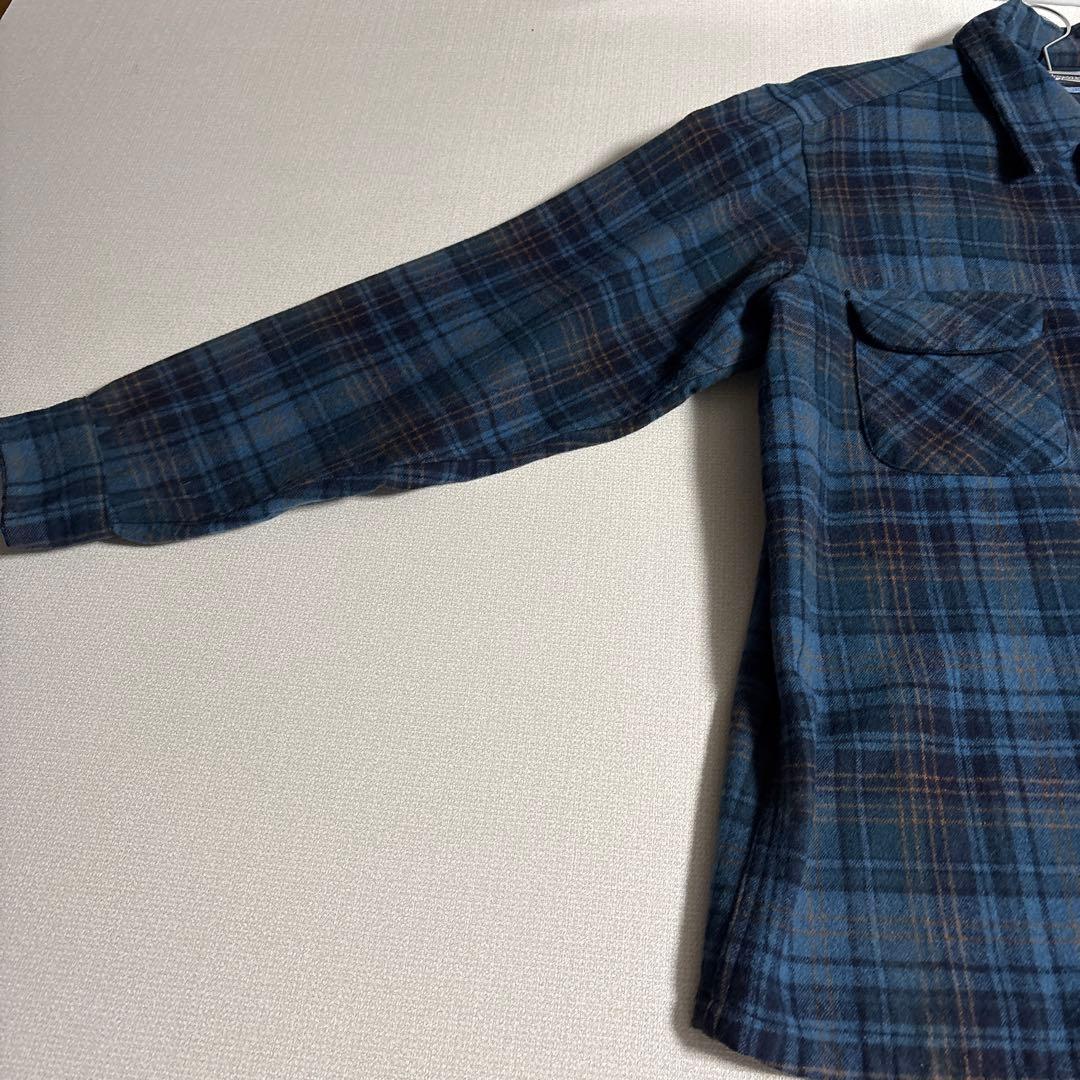 T*K様 PENDLETON USA製 ウールシャツ XL チェック柄 古着