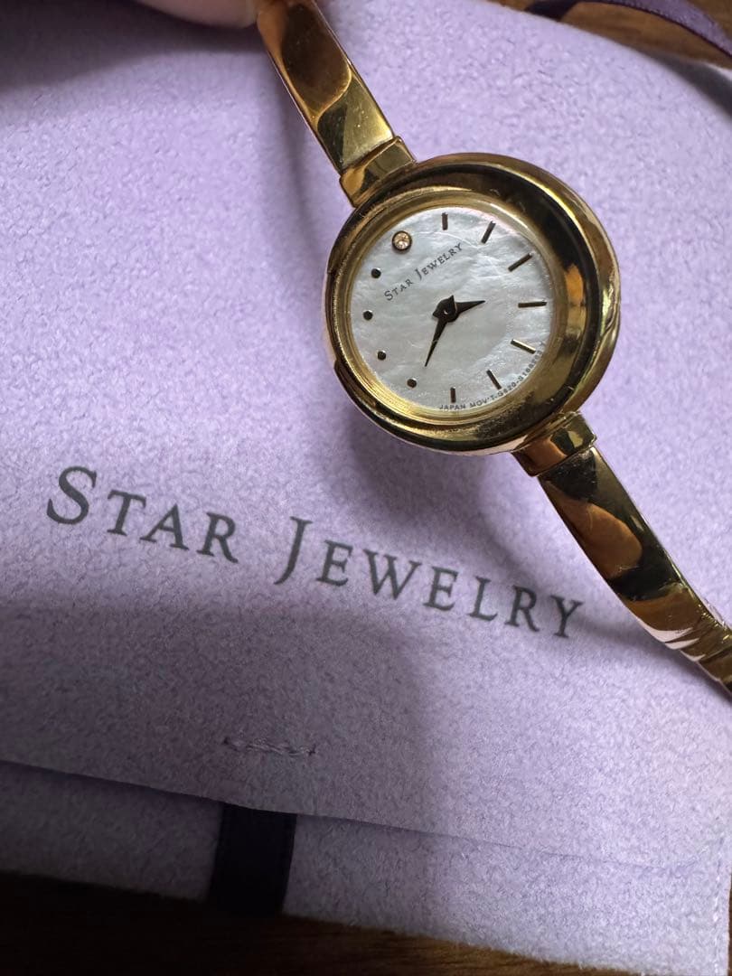 現行モデル☆美品☆スタージュエリー　時計　ECO