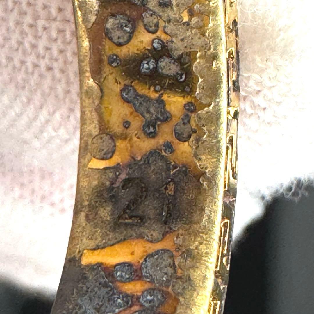 箱付き　versace ヴェルサーチ メデューサ グレカ　GP リング ゴールド