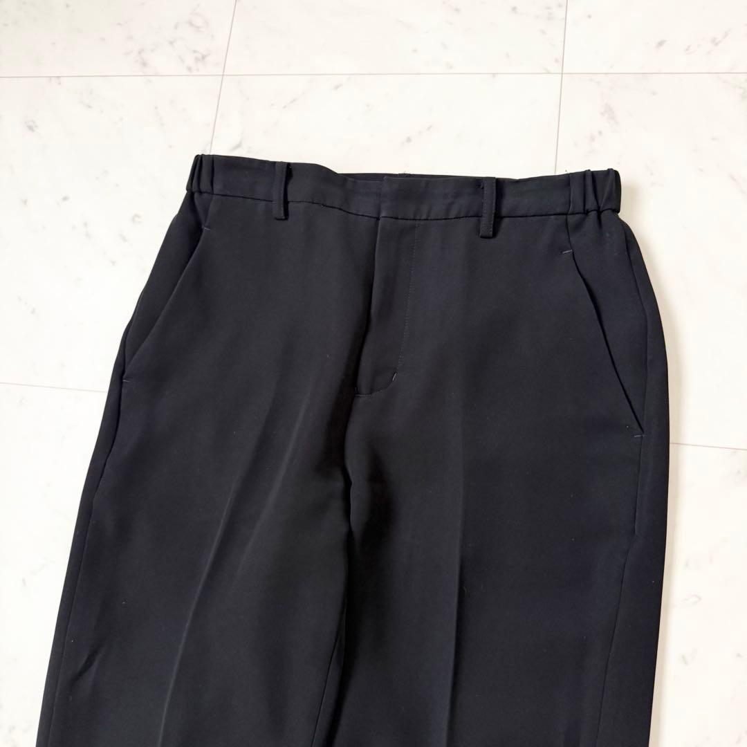 人気❤️ユナイテッドアローズ　パンツスーツ　ノーカラージャケット　ブラック　L