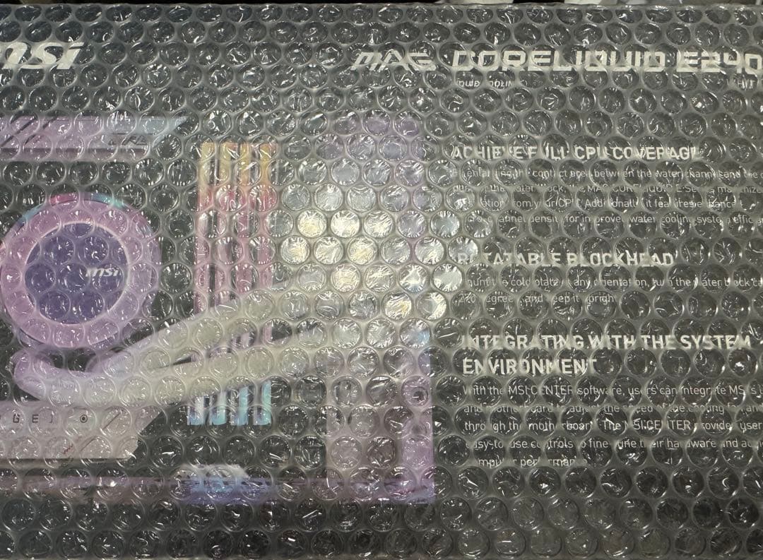 PC用ファン・クーラー MAG CORELIQUID E240 WHITE