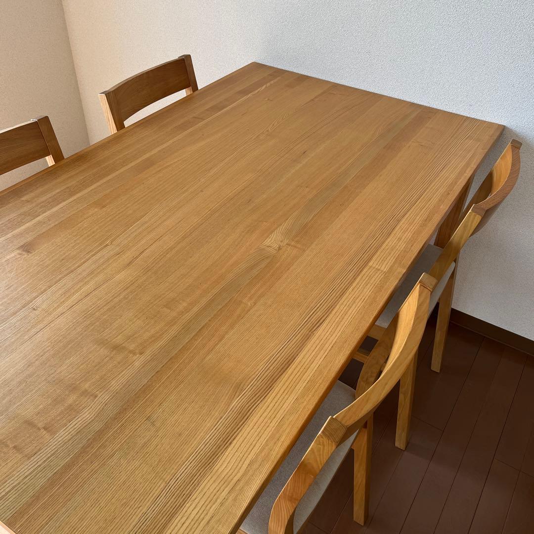 【送料込 2脚セット】①無印良品 ダイニングチェア 椅子 ダイニングテーブル