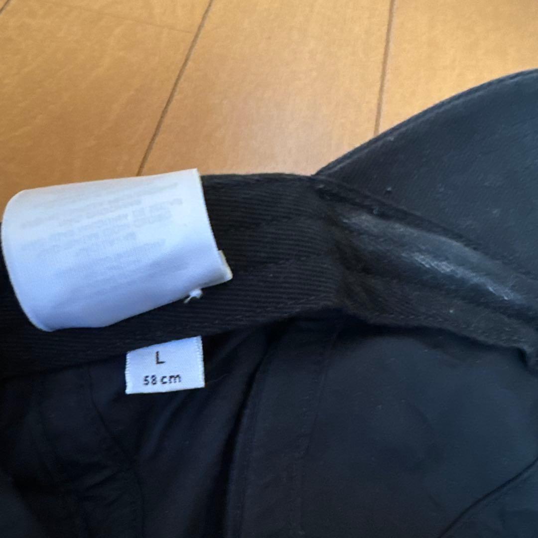 BALENCIAGA バレンシアガ ロゴ キャップ 帽子 ブラック L