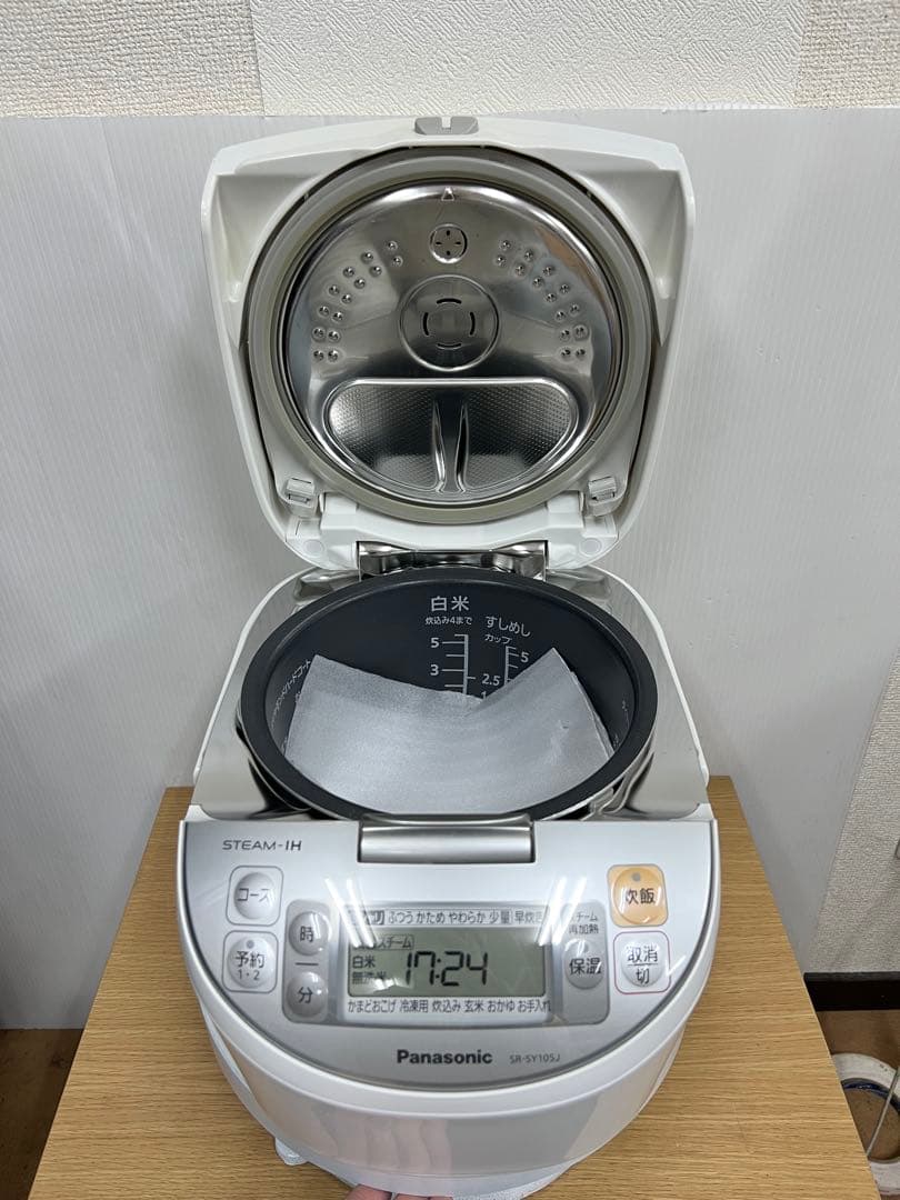 Panasonic スチームIHジャー炊飯器 SR-SY105J 1.0L