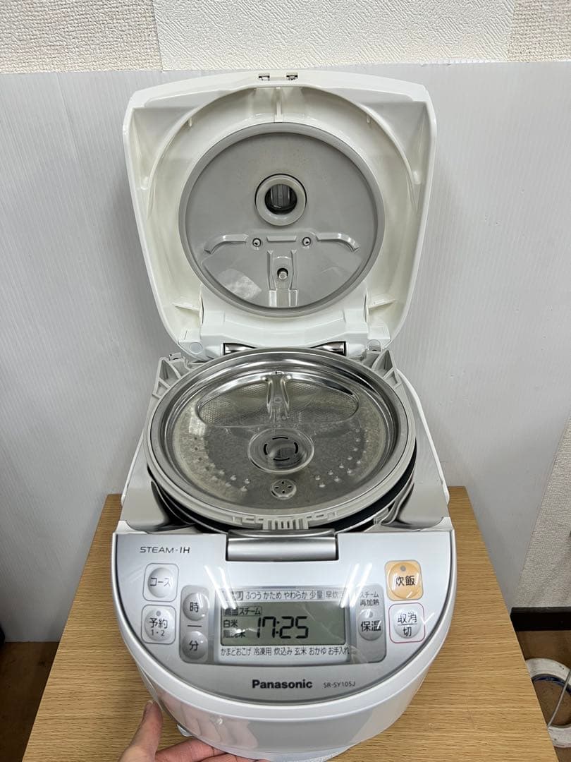 Panasonic スチームIHジャー炊飯器 SR-SY105J 1.0L