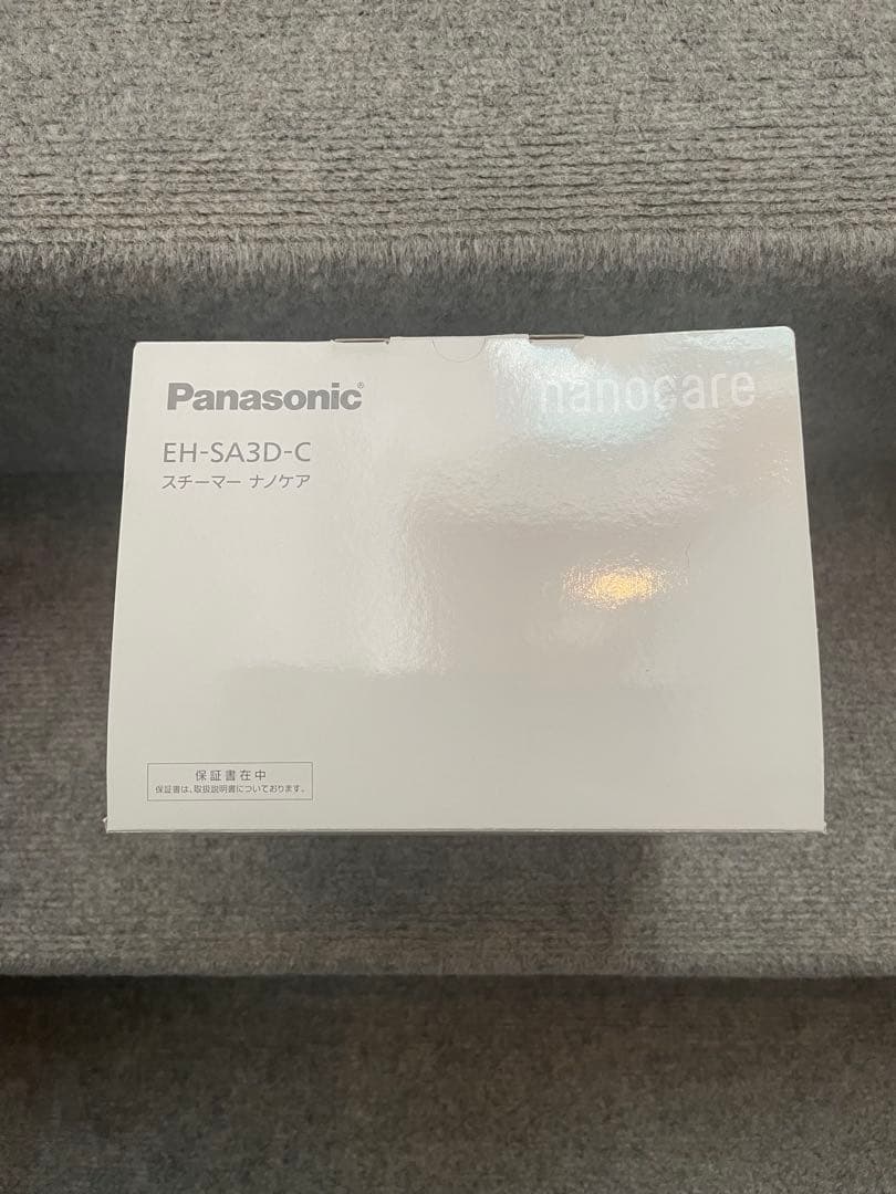 未使用　パナソニック　スチーマー　ナノケア