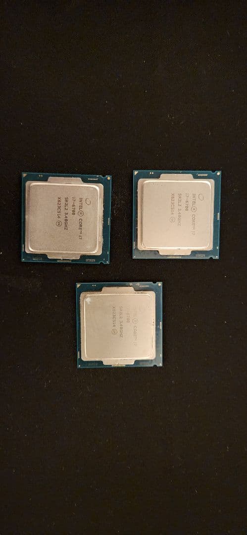 Intel core i7 6700　3つセット