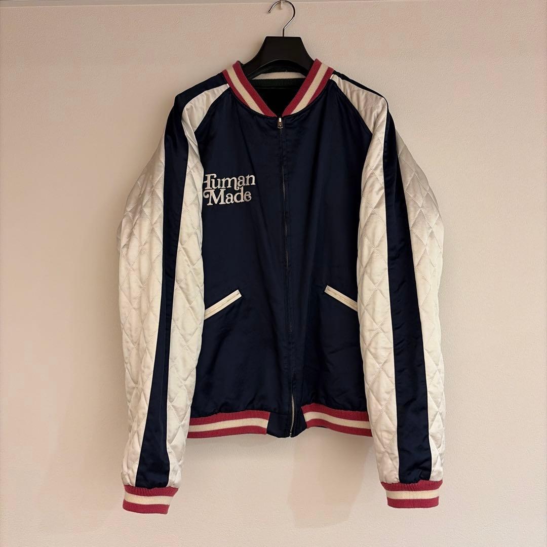 Human Made girls don't cry リバーシブル　スカジャン