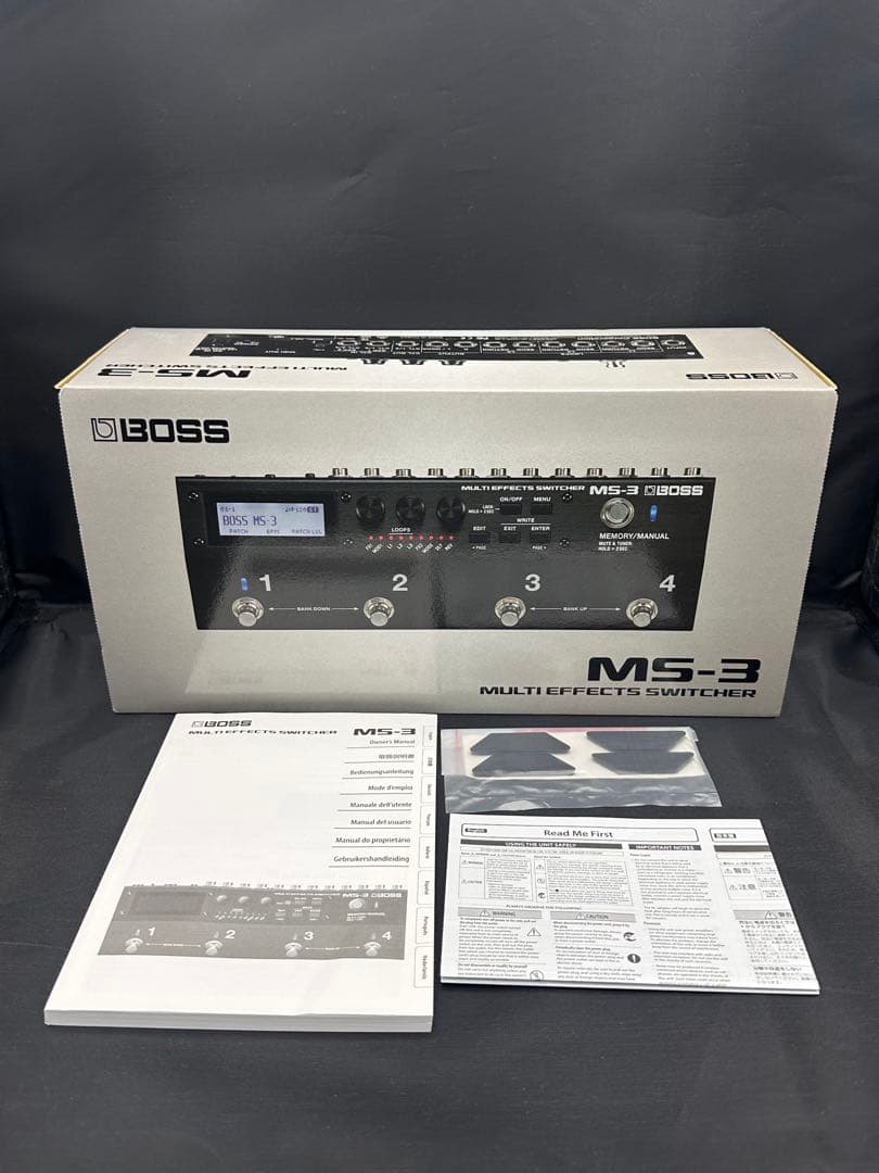 ms-3 boss マルチエフェクター プログラムスイッチャー