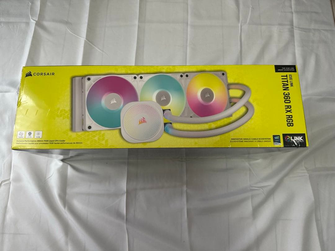 PC用ファン・クーラー Corsair iCUE LINK TITAN 360 RX RGB