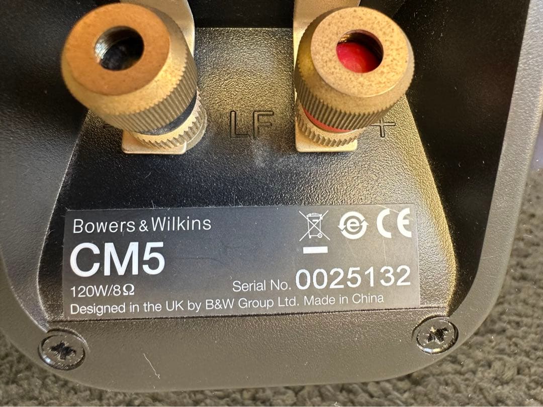 B＆W スピーカー　CM5