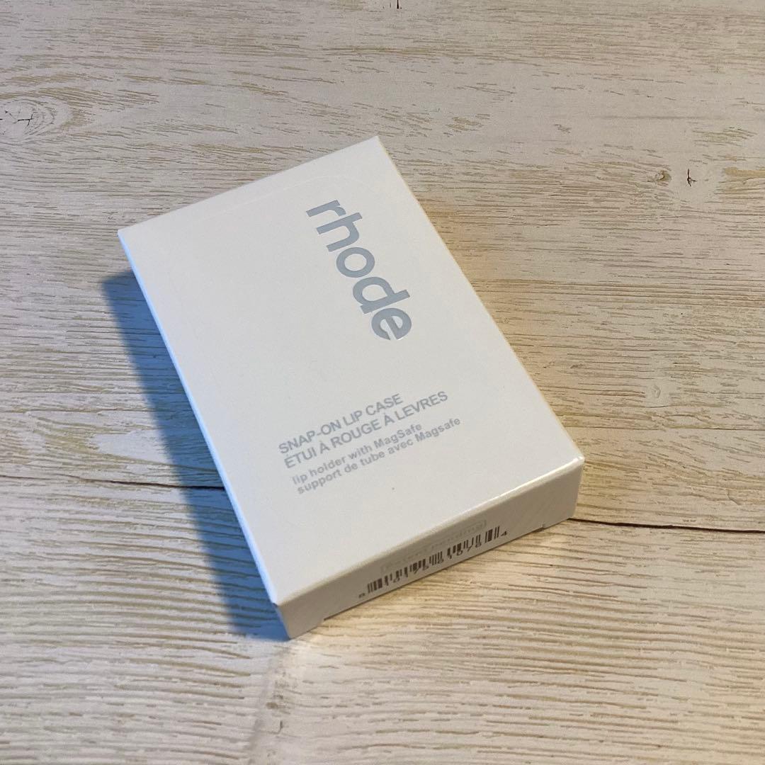 rhode Snap-On Lip Case（White）