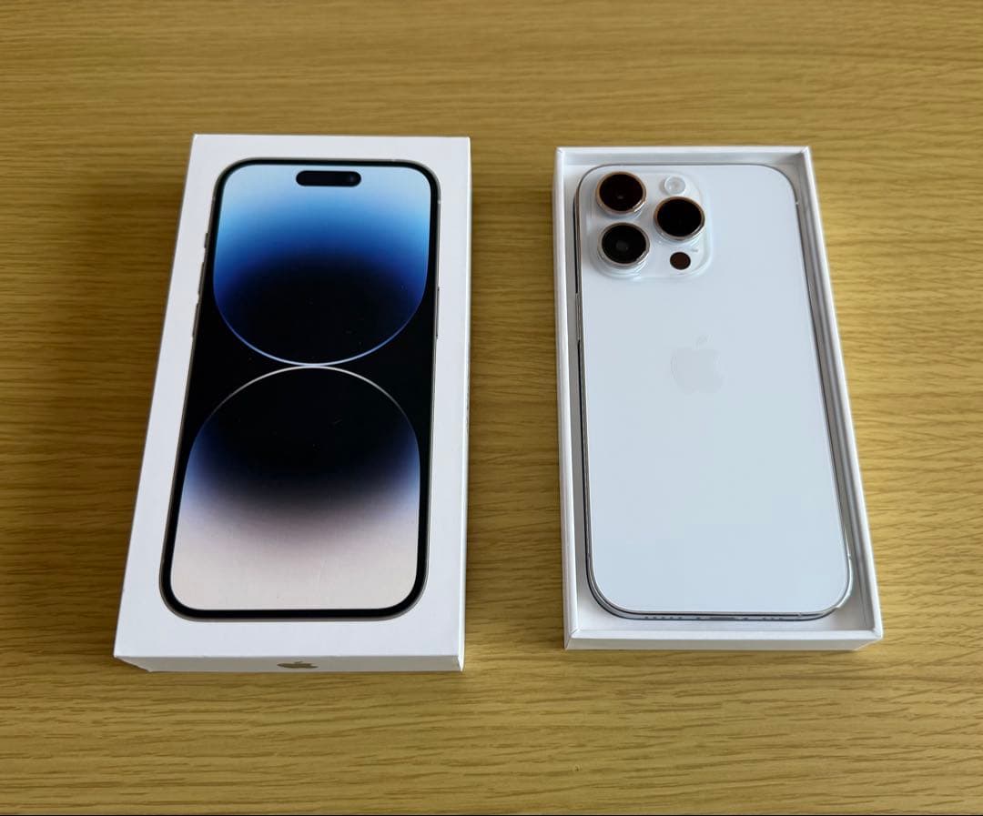 iPhone14Pro 128GB ガラスコーティング済み 容量84%