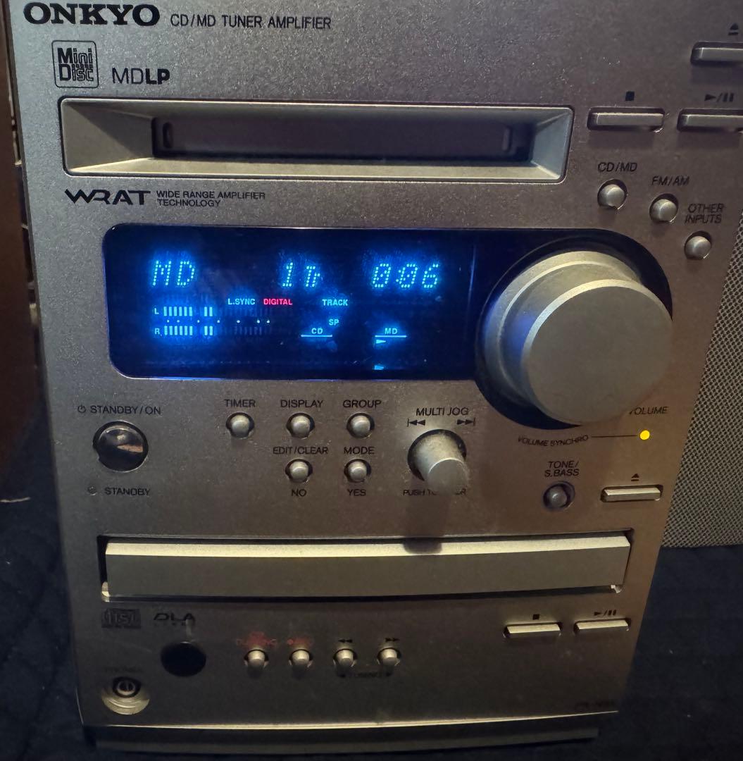 ONKYO CD/MD Tunerミニコンポ FR-N3X