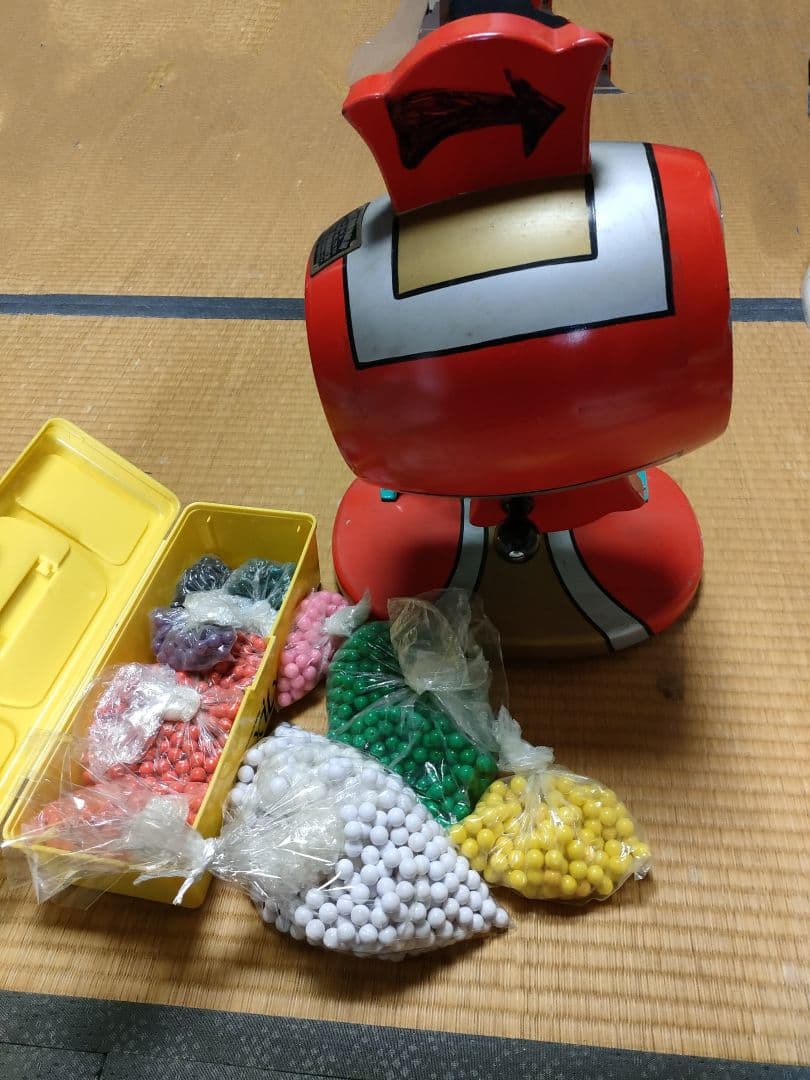 た*☆様 【アンティーク】昭和レトロ 新井式廻転抽選器 ガラガラ 当時物 古道具