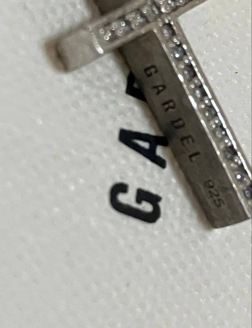 横*ん様 GARDEL ガーデル 925シルバー クロスネックレス